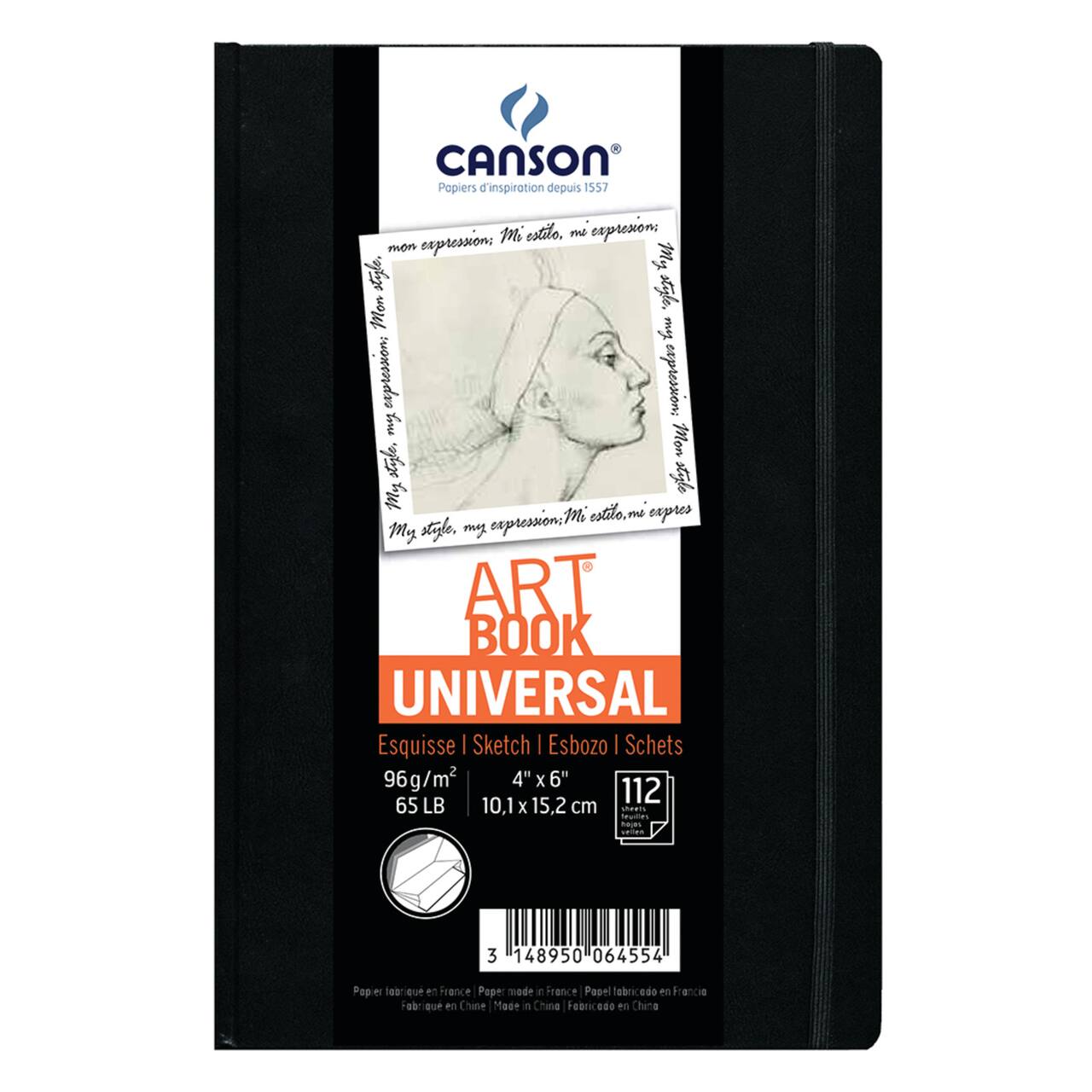 Canson® Universal Art Book™ Hardbound Sketchbook